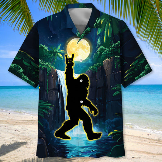 Bigfoot Saw Me But Nobody Believes Him Hawaiian Shirt