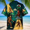 Bigfoot and Alien Alliance Hawaiian Shirt