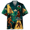 Bigfoot and Alien Alliance Hawaiian Shirt