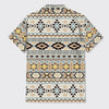Aztec Tribal Geometric Ethnic Button Up Shirts_4