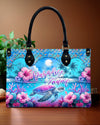 Paradise Found Turtle Leather Handbag
