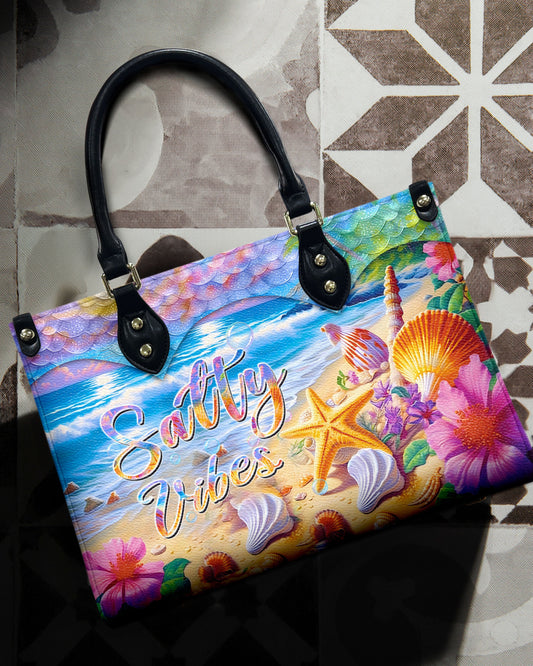 Salty Vibes Leather Handbag