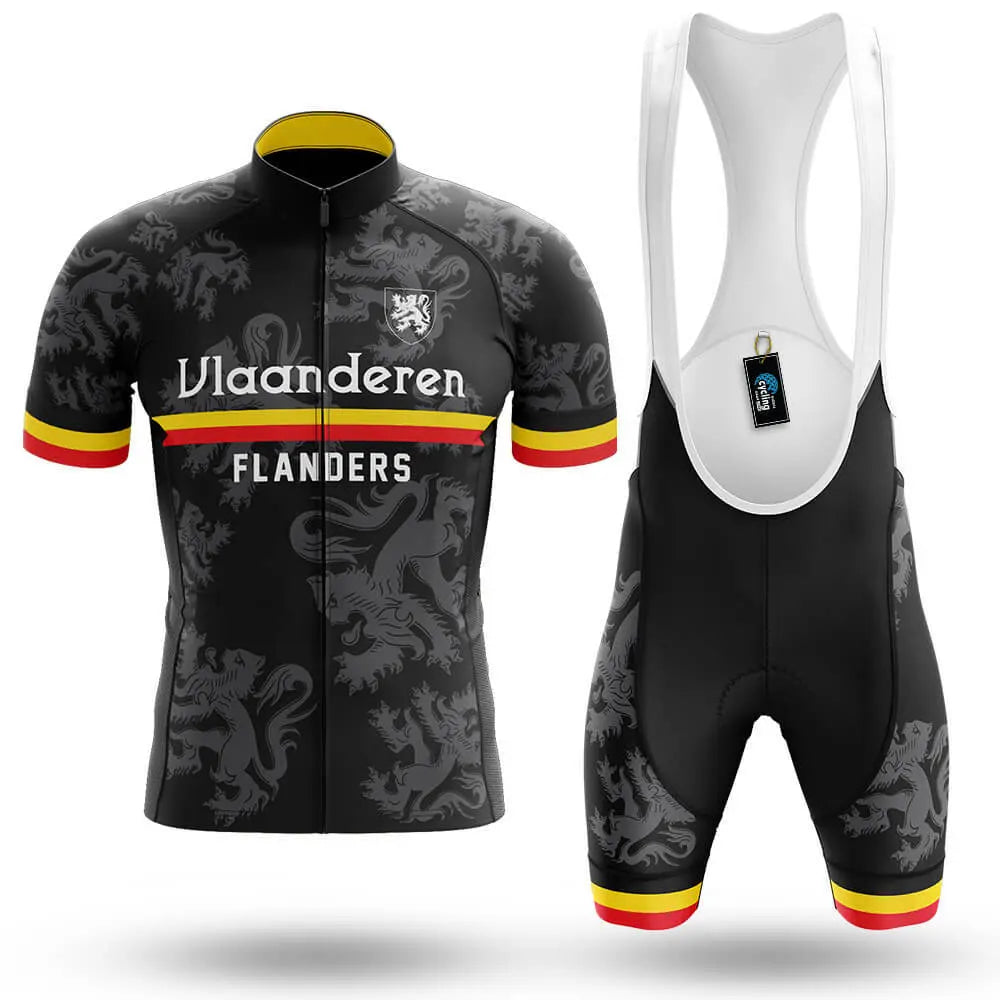 Vlaanderen (Flanders) - Black - Men's Cycling Kit