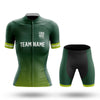 Custom Team Name S1 Green - Women's Cycling Kit