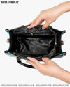 HELLO DARKNESS MY OLD FRIEND LEATHER HANDBAG - YHLN2603242