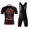 I Can Do All Things Through Christ Men's Cycling Jersey Set, Road Bike Cycling Kit for Men, Biking Outfit, Bicycle Suit, Team Racing Uniform