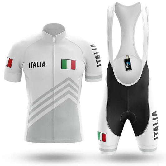 Italia S5 White - Men's Cycling Kit