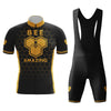Bee Amazing Men's Cycling Jersey Set, Road Bike Cycling Kit for Men, Biking Outfit, Bicycle Suit, Team Racing Uniform