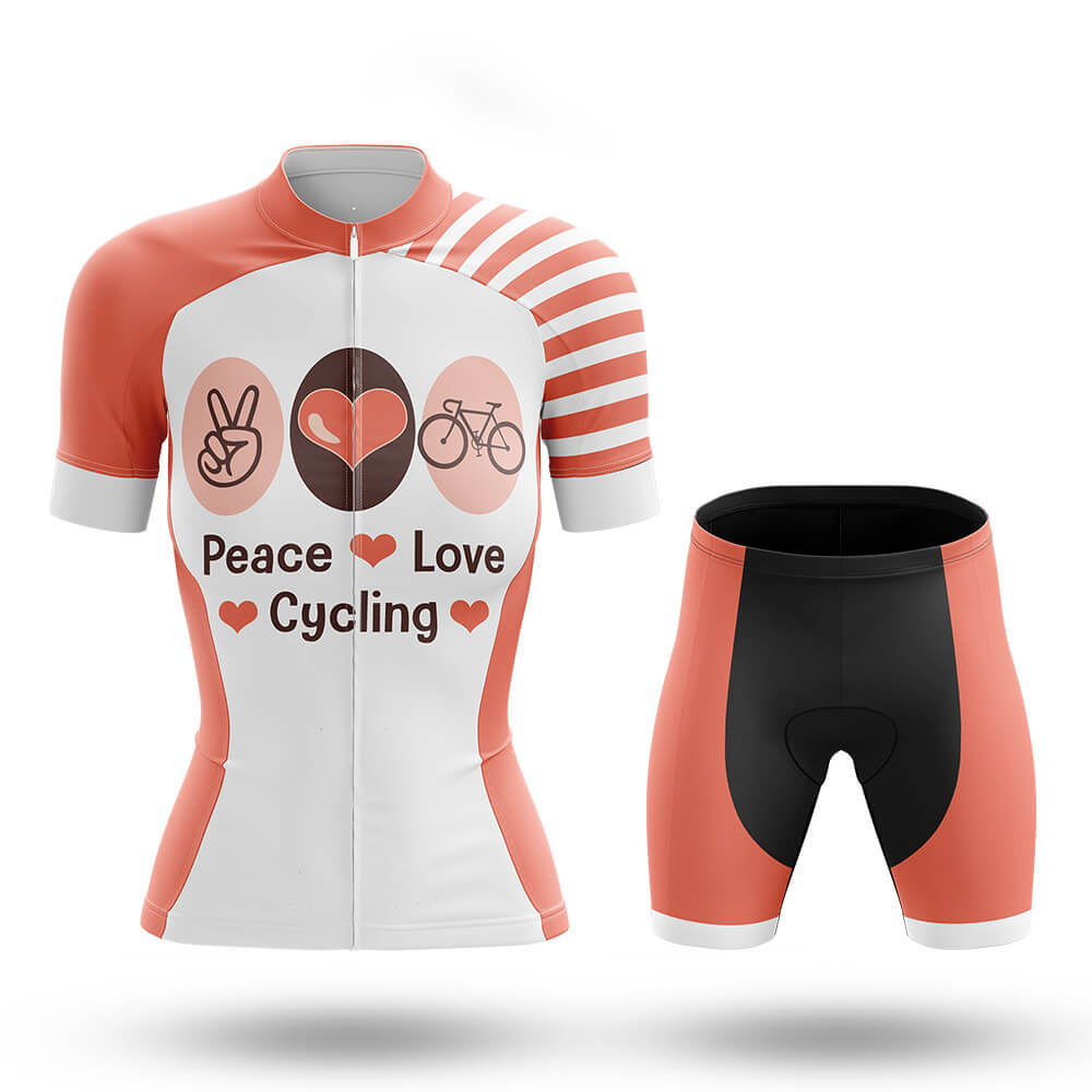 Peace Love Cycling - Women's Cycling Kit