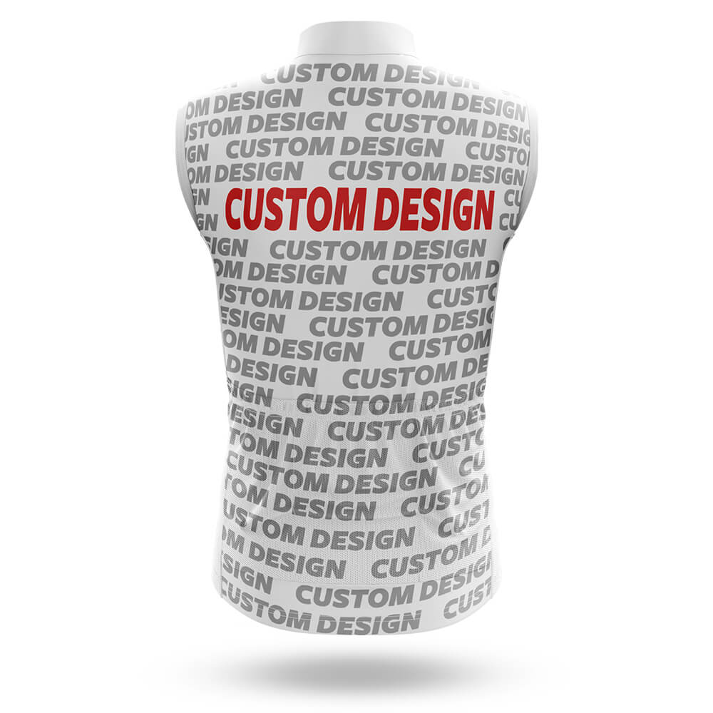 Custom Design Men's Sleeveless Cycling Jersey