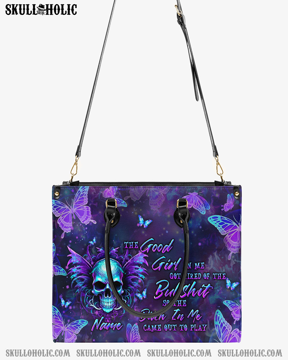 THE GOOD GIRL IN ME LEATHER HANDBAG - YHLN2203242