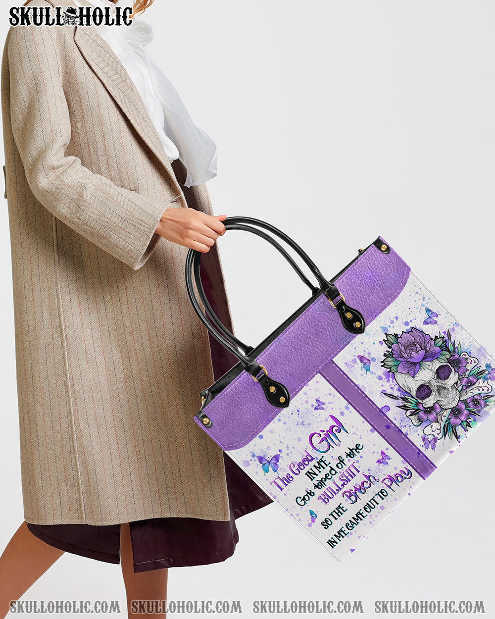 THE GOOD GIRL IN ME LEATHER HANDBAG - YHHN2703241