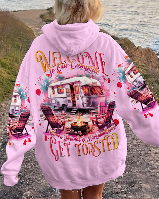 WELCOME TO OUR CAMPSITE ALL OVER PRINT - TLNT2808231