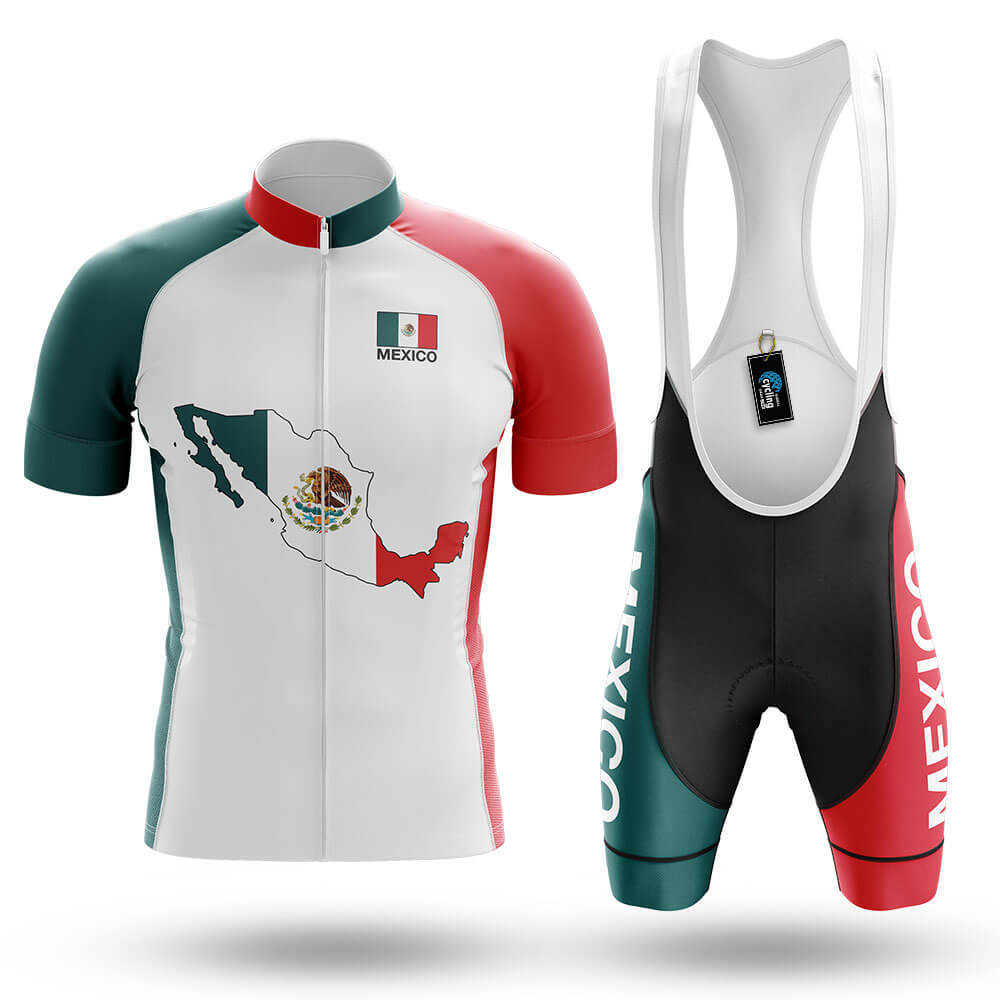 Mexico Map - Men's Cycling Kit