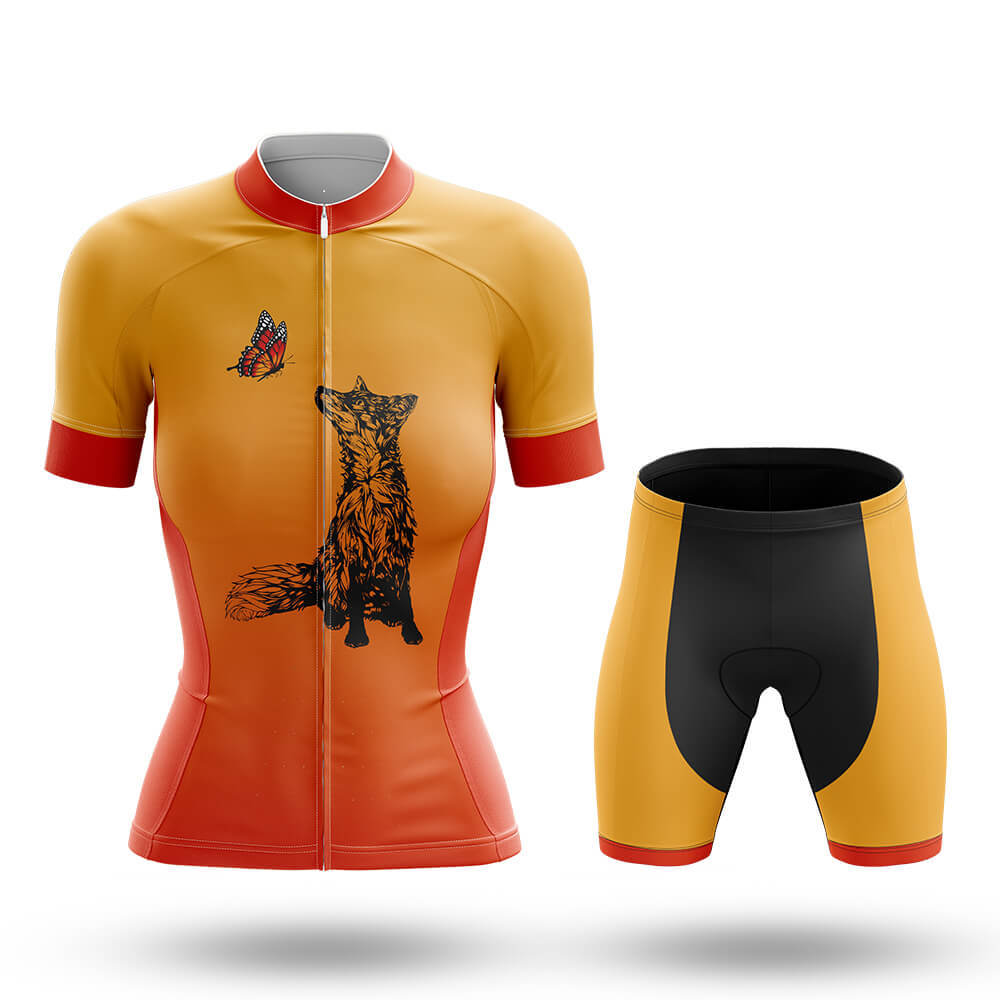 Fox and Butterfly - Women's Cycling Kit