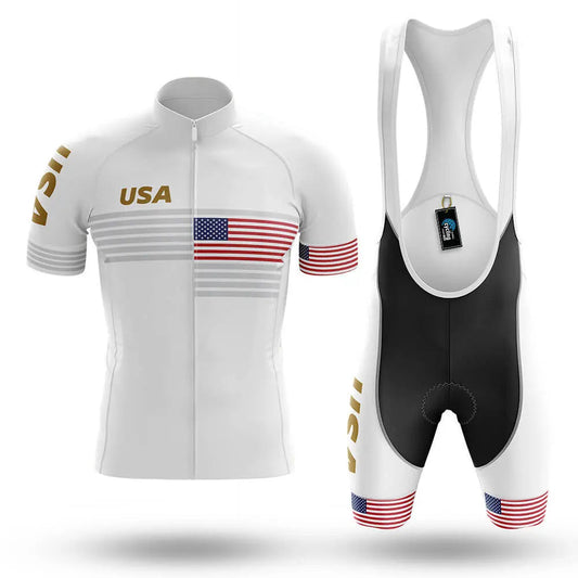 USA S10 White - Men's Cycling Kit