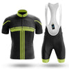 Black Lime Green - Men's Cycling Kit