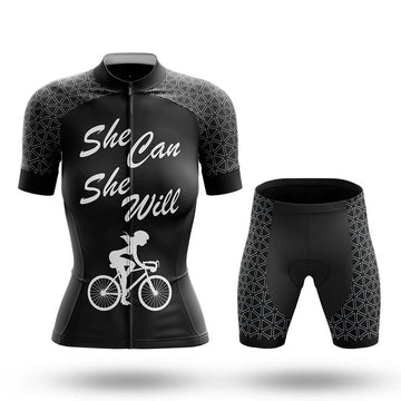 She Can She Will - Women's Cycling Kit