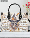 THE GOOD GIRL IN ME GOT TIRED WITCH HALLOWEEN LEATHER HANDBAG - YHLN1208244