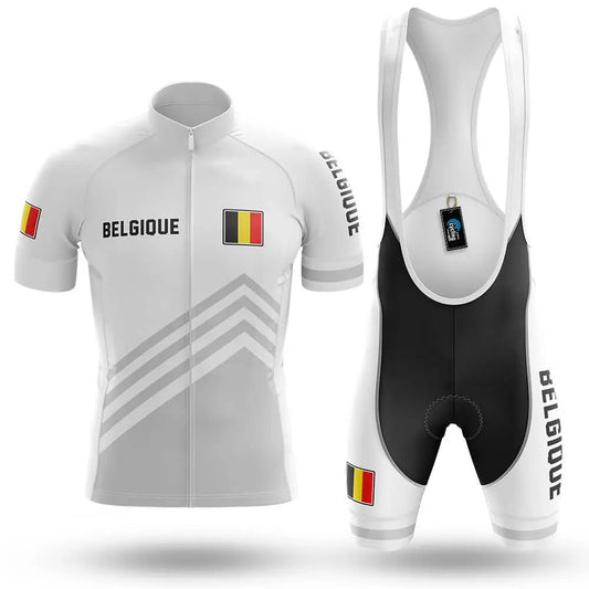 Belgique S5 White - Men's Cycling Kit