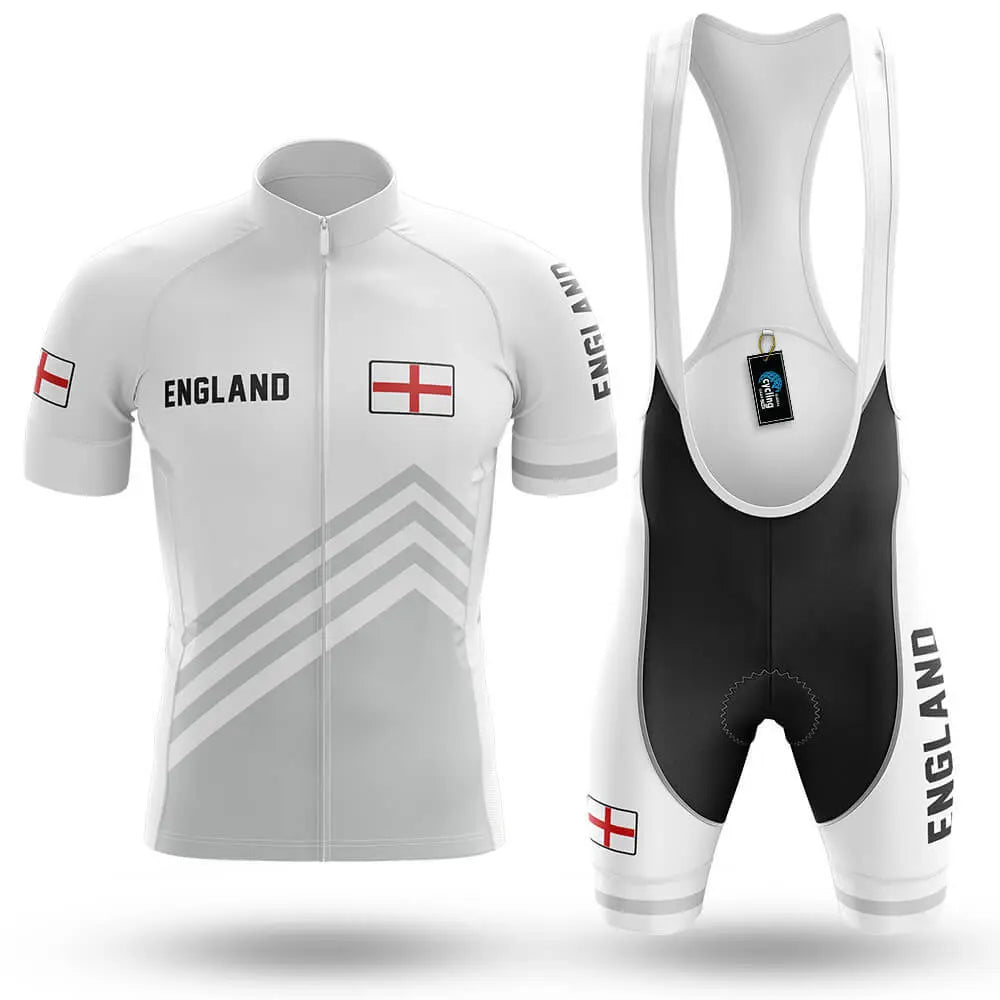 England S5 White - Men's Cycling Kit