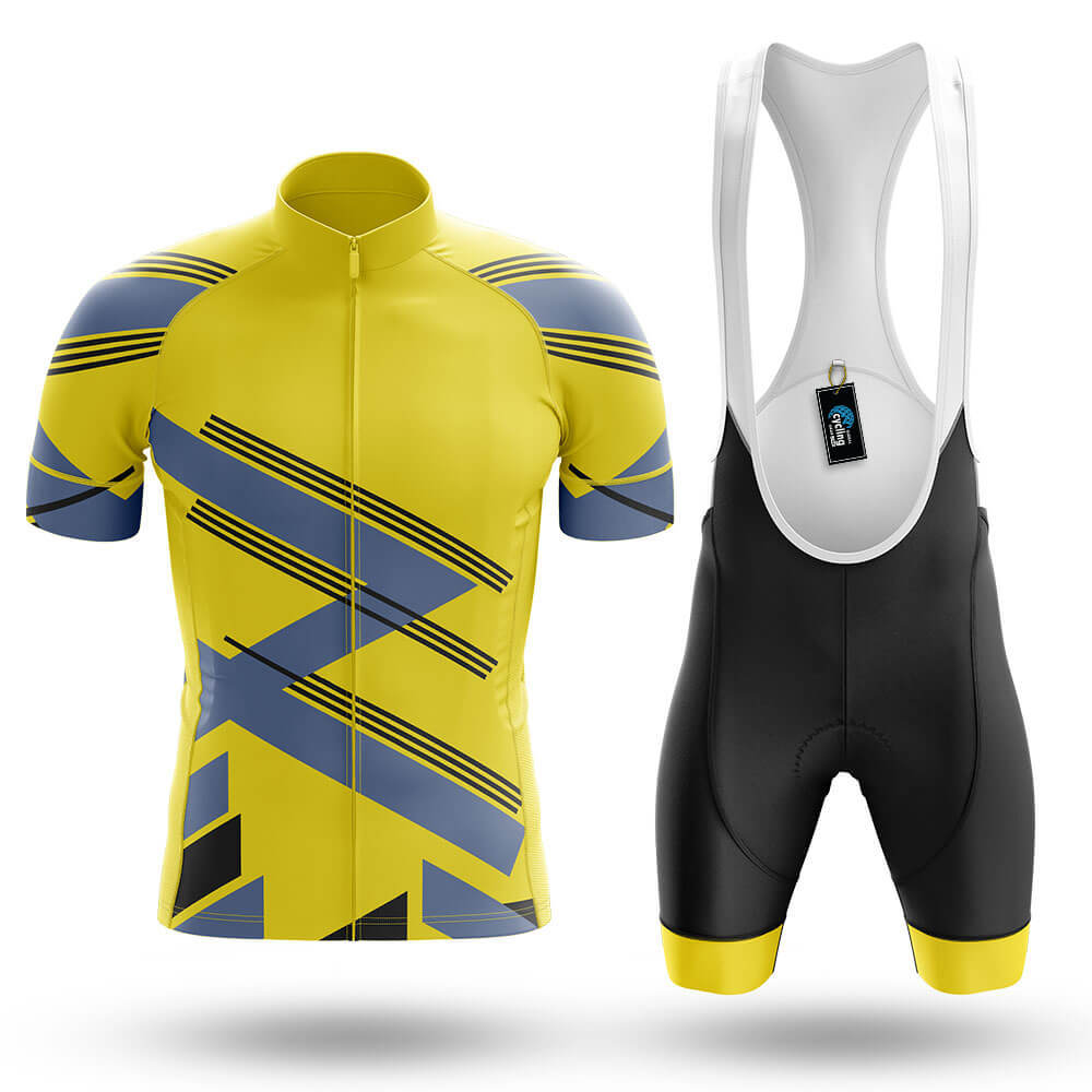 Yellow Grey - Men's Cycling Kit
