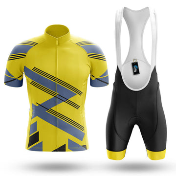 Yellow Grey - Men's Cycling Kit