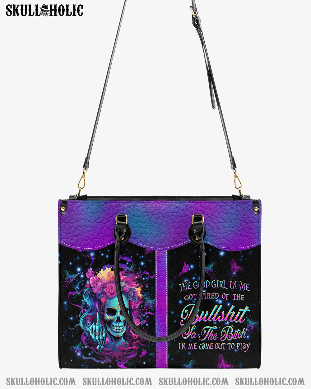 THE GOOD GIRL IN ME LEATHER HANDBAG - YHHN2803241
