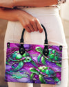 Sea Turtle Leather Handbag