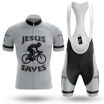 Jesus Saves - Men's Cycling Kit