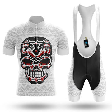 BigCrowns | Haida Native Skull Cycling Kit