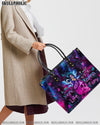 KARMA FAIRY SUGAR SKULL LEATHER HANDBAG - YHHN2203243