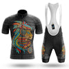 Mexican Aztec Jaguar - Men's Cycling Kit