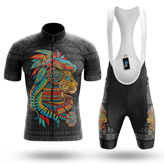 Mexican Aztec Jaguar - Men's Cycling Kit