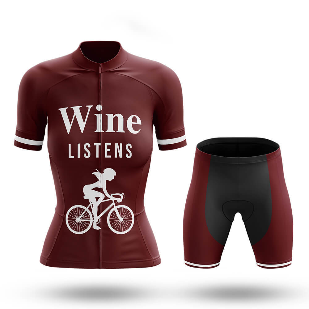 Wine Listens - Women's Cycling Kit