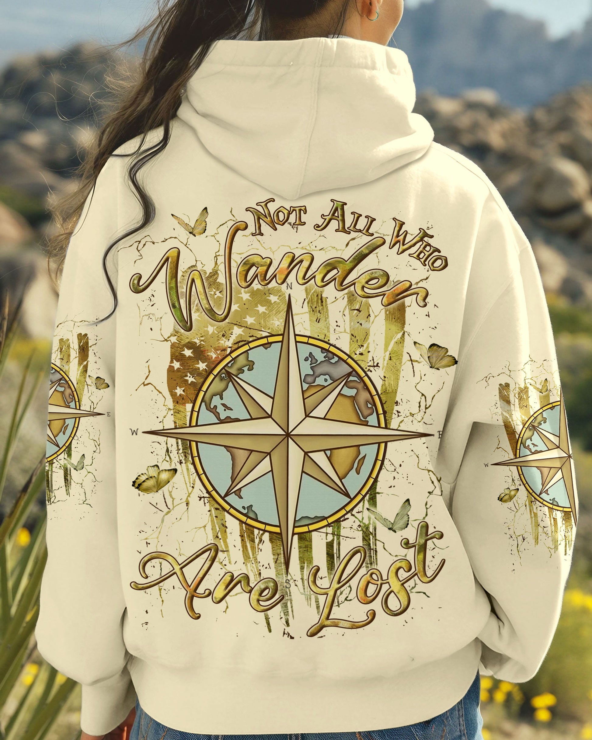 NOT ALL WHO WANDER ARE LOST ALL OVER PRINT - YHLN2611241