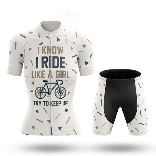 Like A Girl V5 - Women's Cycling Kit
