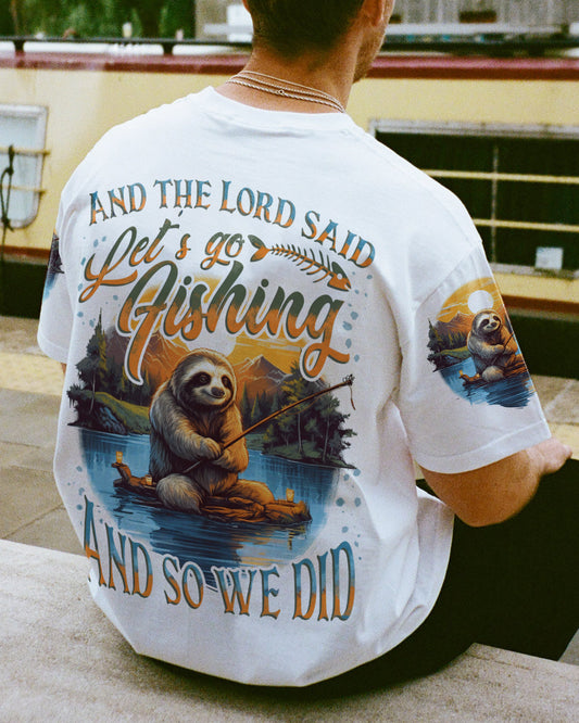 LET'S GO FISHING ALL OVER PRINT - TYTD2106233