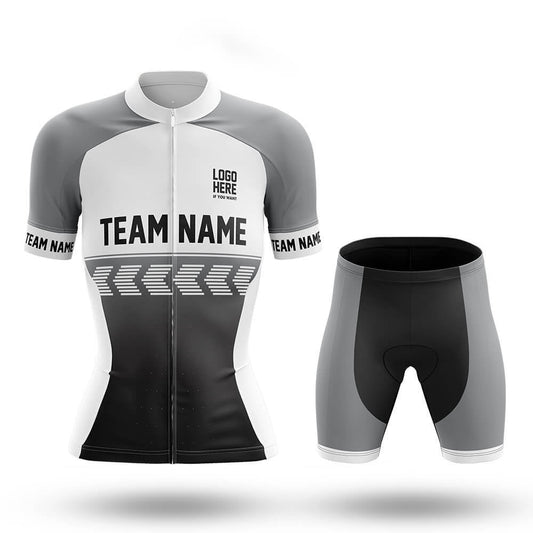 Custom Team Name S4 Grey - Women's Cycling Kit