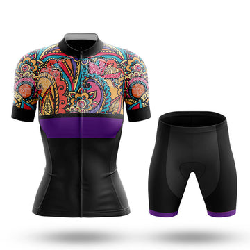 Colorful Pattern - Women's Cycling Kit