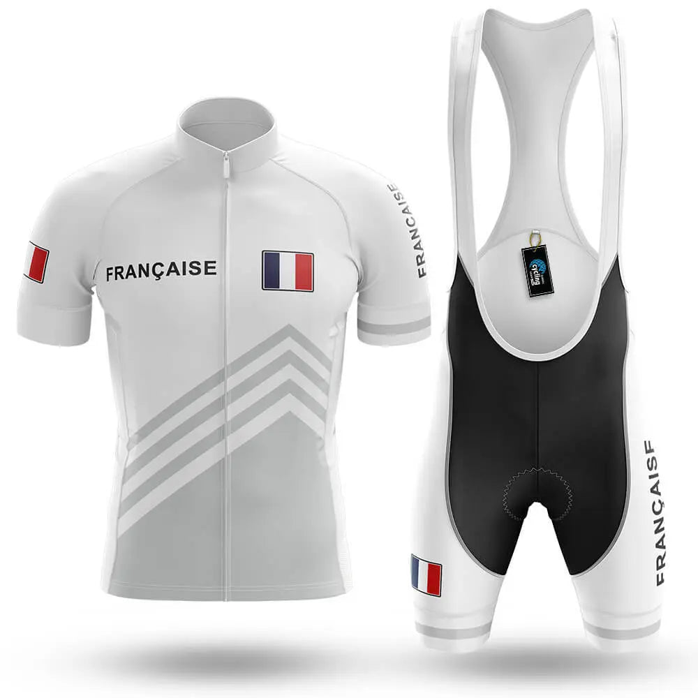 Française S5 White - Men's Cycling Kit