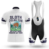 Sloth Cycling Team V5 - White