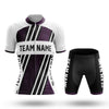Custom Team Name M5 Dark Purple - Women's Cycling Kit