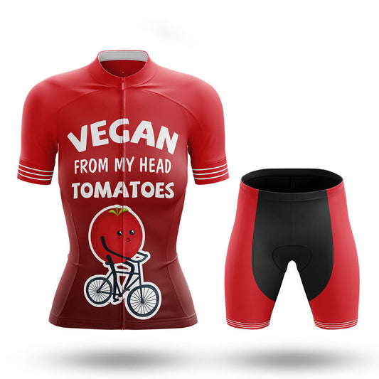 Vegan From My Head - Women's Cycling Kit