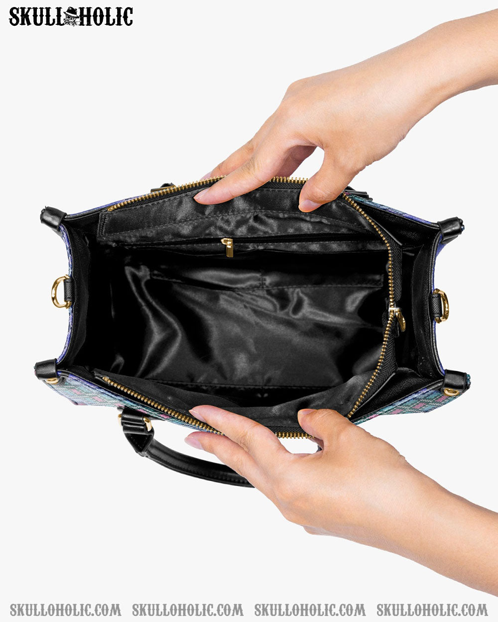 MY GIVE A F IS BROKEN LEATHER HANDBAG - YHHN2603243