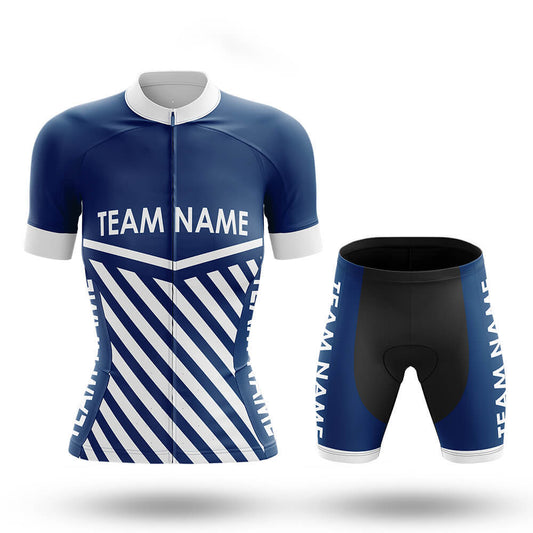 Custom Team Name M3 Navy - Women's Cycling Kit