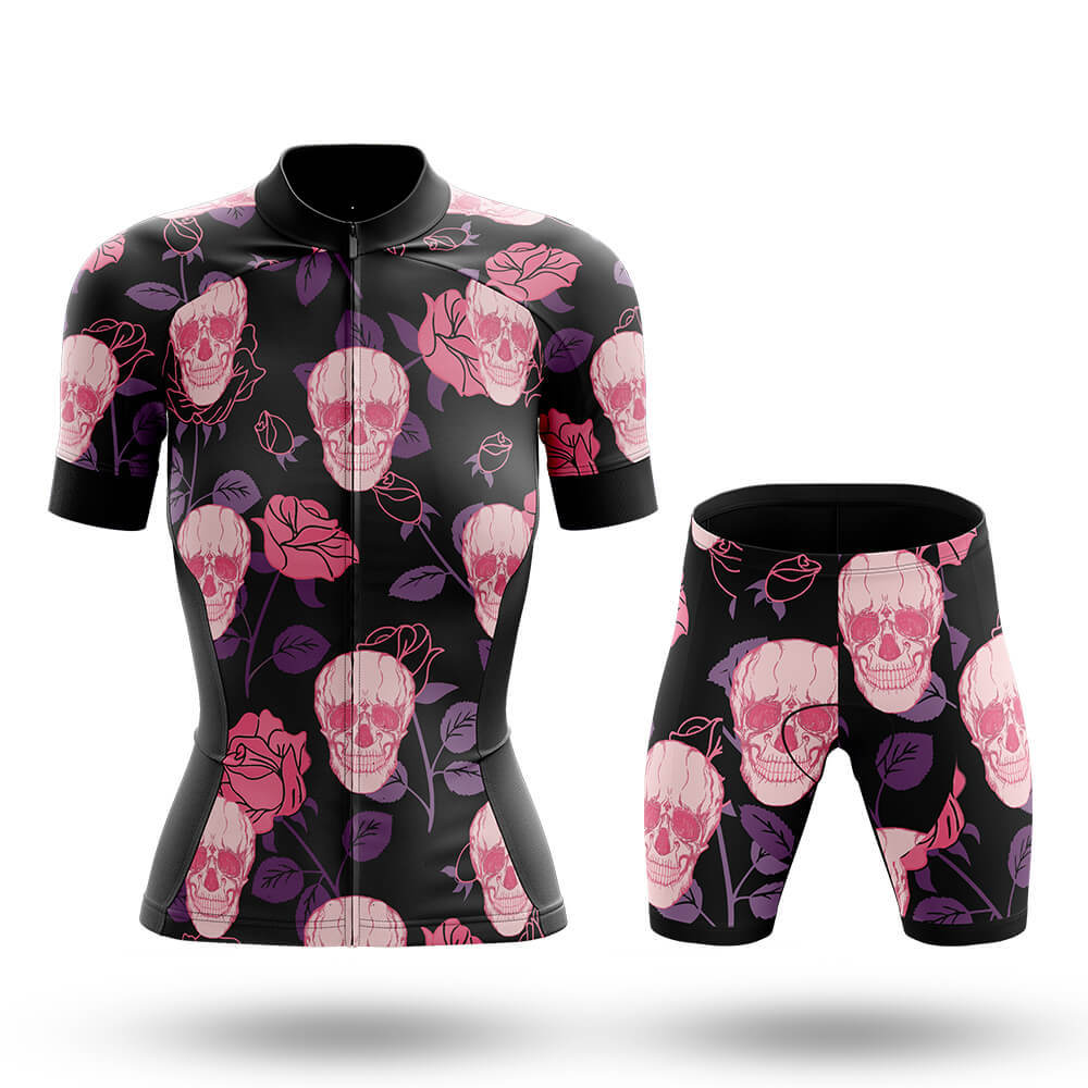 Pink Skull - Women's Cycling Kit