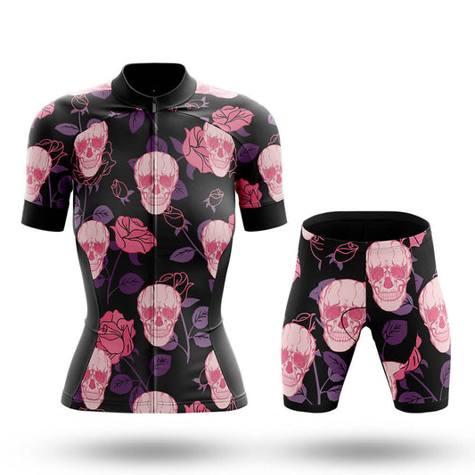 Pink Skull - Women's Cycling Kit