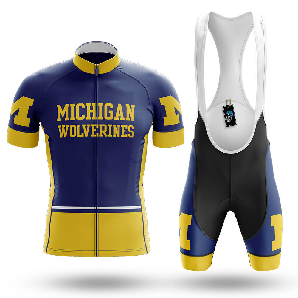 Michigan Wolverines - Men's Cycling Kit