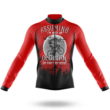 Assuming Old Man - Long Sleeve Jersey